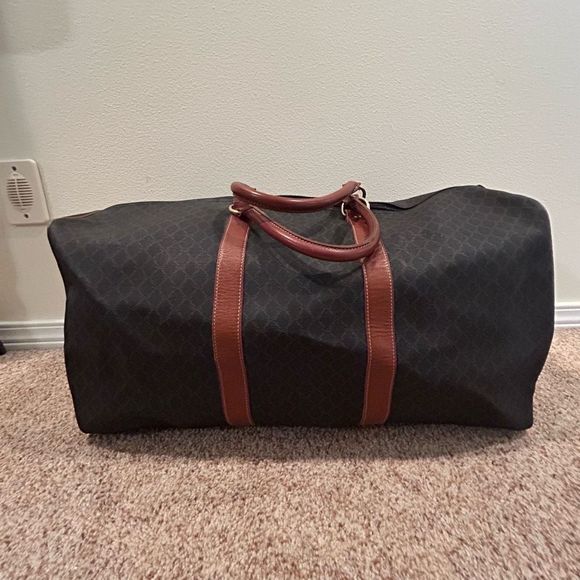 LongChamp vintage Weekender Bag Leather. Like new condition - Picture 13 of 15